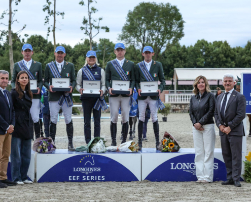 Csio3* Longines EEF Series Nations Cup_Winning Team Ireland ©ScuderiaLaCaccia/MartaFusetti