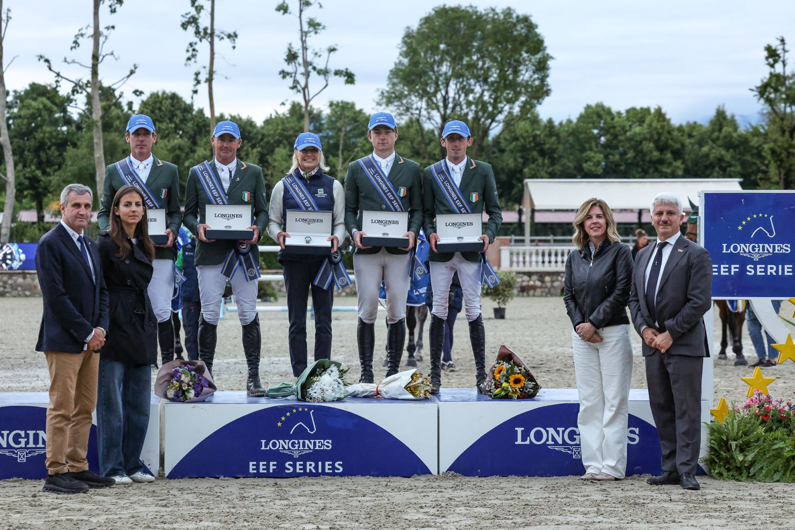 Csio3* Longines EEF Series Nations Cup_Winning Team Ireland ©ScuderiaLaCaccia/MartaFusetti Csio3* Longines EEF Series Nations Cup_Winning Team Ireland ©ScuderiaLaCaccia/MartaFusetti