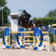Over the jump at the Nations Cup CSIO3* Longines EEF Series, Scuderia La Caccia Bedizzole, 15 May 2026 ©EEF