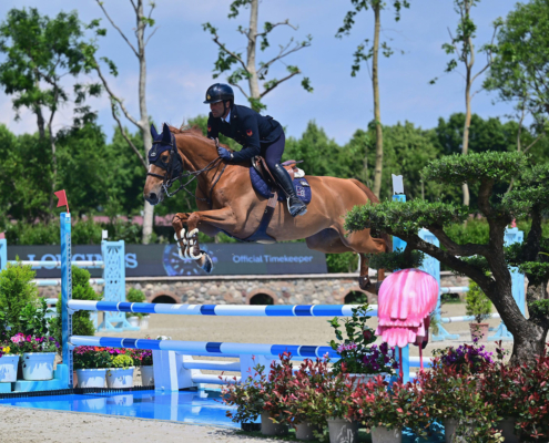Csio3* Les La Caccia Emilio Bicocchi on Hemerald d'Argonne ©Sassofotografie