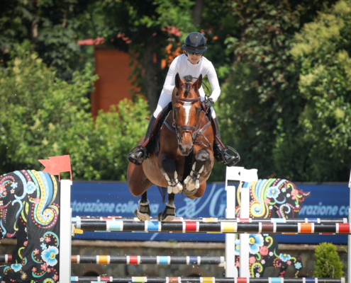 Alessandra Volpi riding Madjick show jumping Lake Garda CSI3* 2026